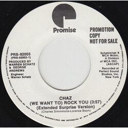Charles Simmons (3) (We Want To) Rock You USED VINYL 7INCH 45 RPM PROMO