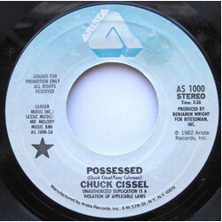 Chuck Cissel Possessed USED VINYL 7INCH 45 RPM SINGLE PROMO