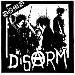 Disarm Dömd USED VINYL 7INCH 45 RPM EP REISSUE WHITE LABEL
