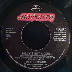 Def Leppard Rock Of Ages USED VINYL 7INCH 45 RPM SINGLE STYRENE