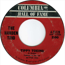 The Harden Trio Tippy Toeing / Husbands And Wives USED VINYL 7INCH 45 RPM SINGLE REISSUE STYRENE