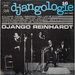 Django Reinhardt Djangologie 16 (1947-1949) Vinyl LP USED