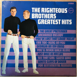 The Righteous Brothers Greatest Hits Vinyl LP USED