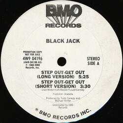 Black Jack (3) Step Out - Get Out USED VINYL 12INCH PROMO STEREO
