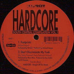 Various Hardcore South Central Compilation Vol. 1 USED VINYL 12INCH SAMPLER