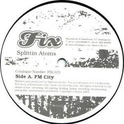 Splittin' Atoms FM City / Trojan Horse VINYL 12" USED