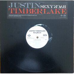 Justin Timberlake SexyBack USED VINYL 12INCH 33 S RPM SINGLE PROMO