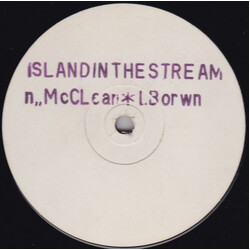 Nana McLean / Leroy Brown (2) Islands In The Stream USED VINYL 12INCH 45 RPM WHITE LABEL