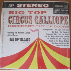 Paul Eakins Big Top Circus Calliope Recorded Out Of Doors Vinyl LP USED
