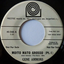 Gene Ammons Moito Mato Grosso USED VINYL 7INCH 45 RPM SINGLE PROMO