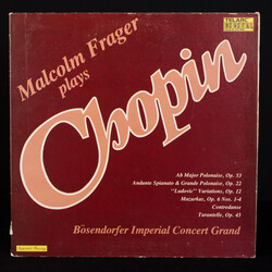 Malcolm Frager / Frédéric Chopin Malcolm Frager Plays Chopin Vinyl LP USED