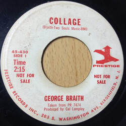 George Braith Collage USED VINYL 7INCH 45 RPM PROMO