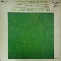 Toru Takemitsu / Seiji Ozawa / Toronto Symphony Orchestra Asterism / Requiem / Green / The Dorian Horizon Vinyl LP USED