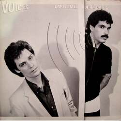 Daryl Hall & John Oates Voices Vinyl LP USED