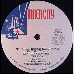 Danger Wong / Kenrick Crosfield / Gregory Peck My Sound Rough Inna Dance / No Ban It Down Vinyl 12" USED