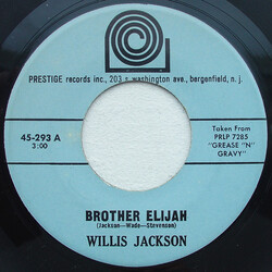 Willis Jackson Brother Elijah / Gra-a-avy USED VINYL 7INCH 45 RPM