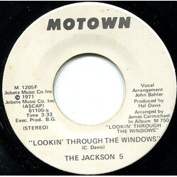 The Jackson 5 Lookin' Through The Windows USED VINYL 7INCH 45 RPM PROMO STEREO MONO