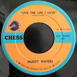 Muddy Waters Live The Life I Love (Love The Life I Live) USED VINYL 7INCH 45 RPM SINGLE REISSUE