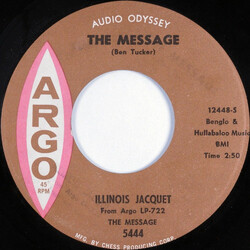 Illinois Jacquet The Message / Bonita USED VINYL 7INCH 45 RPM