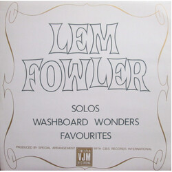 Lemuel Fowler Solos, Washboard Wonders, Favourites Vinyl LP USED