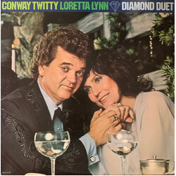 Conway Twitty & Loretta Lynn Diamond Duet Vinyl LP USED