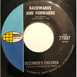 December's Children (2) Backwards And Forwards / Kissin' Time USED VINYL 7INCH 45 RPM SINGLE