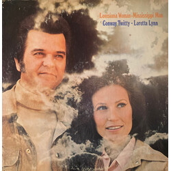 Conway Twitty & Loretta Lynn Louisiana Woman-Mississippi Man Vinyl LP USED