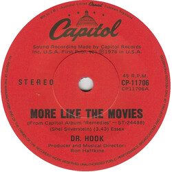 Dr. Hook More Like The Movies / Let The Loose End Drag USED VINYL 7INCH 45 RPM SINGLE STEREO