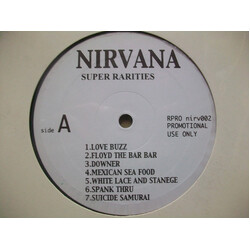 Nirvana Super Rarities Vinyl LP USED