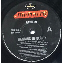 Berlin Dancing In Berlin USED VINYL 7INCH 45 RPM SINGLE