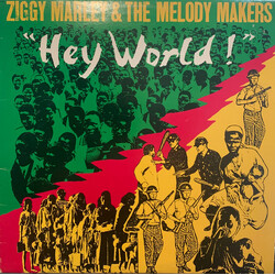 Ziggy Marley And The Melody Makers Hey World Vinyl LP USED