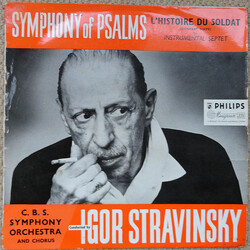 Igor Stravinsky Symphony Of Psalms; L'Histoire Du Soldat Vinyl LP USED