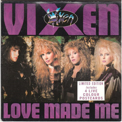 Vixen (2) Love Made Me USED VINYL 7INCH 45 RPM SINGLE LIMITED EDITION
