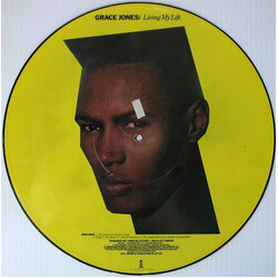 Grace Jones Living My Life Vinyl LP USED