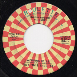 Tiny Tim & The Hits / Sonny Til And The Orioles Wedding Bells / Crying In The Chapel USED VINYL 7INCH 45 RPM SINGLE REISSUE STEREO