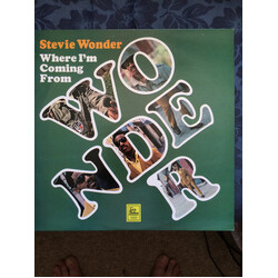 Stevie Wonder Where I'm Coming From Vinyl LP USED