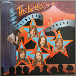 The Kinks Celluloid Heroes - The Kinks' Greatest Vinyl LP USED