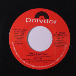 Zoom (14) Love Seasons USED VINYL 7INCH 45 RPM SINGLE PROMO
