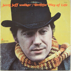 Jerry Jeff Walker Driftin' Way Of Life Vinyl LP USED