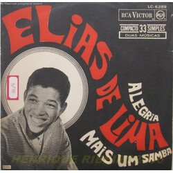 Elias De Lima Alegria / Mais Um Samba USED VINYL 7INCH 33 S RPM SINGLE