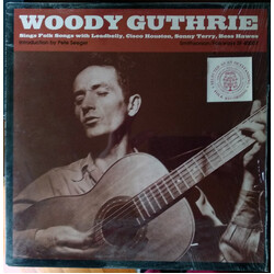 Woody Guthrie / Leadbelly / Cisco Houston / Sonny Terry / Bess Hawes Sings Folk Songs Vinyl LP USED