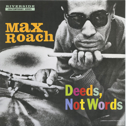 Max Roach Deeds, Not Words Vinyl LP USED