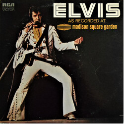 Elvis Presley Elvis As Recorded At Madison Square Garden Vinyl LP USED
