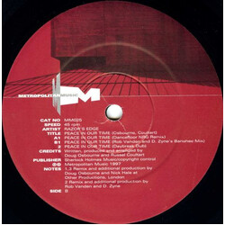 Razor's Edge Peace In Our Time USED VINYL 12INCH 45 RPM