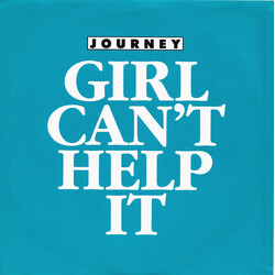 Journey Girl Can't Help It USED VINYL 7INCH 45 RPM SINGLE PROMO STYRENE