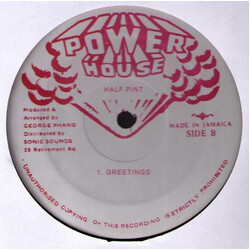 Half Pint (3) Greetings Vinyl 12" USED