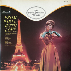 The Parris Mitchell Strings From Paris, With Love Vinyl LP USED