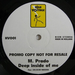 Mary Prado Deep Inside Of Me VINYL 12" USED