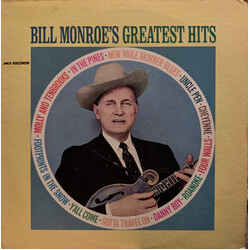 Bill Monroe Bill Monroe's Greatest Hits Vinyl LP USED