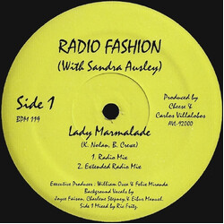 Radio Fashion Lady Marmalade USED VINYL 12INCH